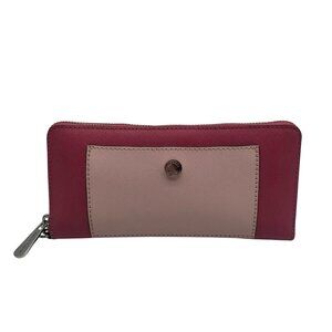 Michael Kors Pink Saffiano Leather Wristlet Clutch